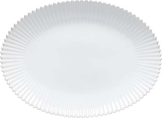Bílý servírovací talíř z kameniny 37x51 cm Pearl – Costa Nova Costa Nova