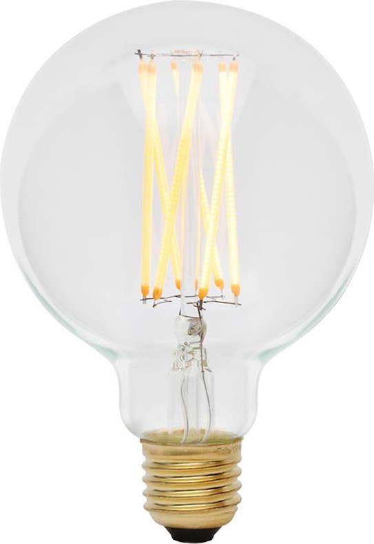 Teplá LED filamentová stmívatelná žárovka E27