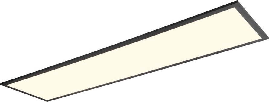 Černé LED stropní svítidlo 29.5x119.5 cm Beta – Trio TRIO
