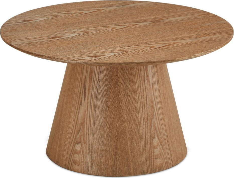 Konferenční stolek v dekoru dubu v přírodní barvě ø 80 cm Tango – Furnhouse Furnhouse