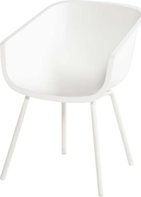 Bílé plastové zahradní židle v sadě 2 ks Amalia Alu Rondo – Hartman Hartman