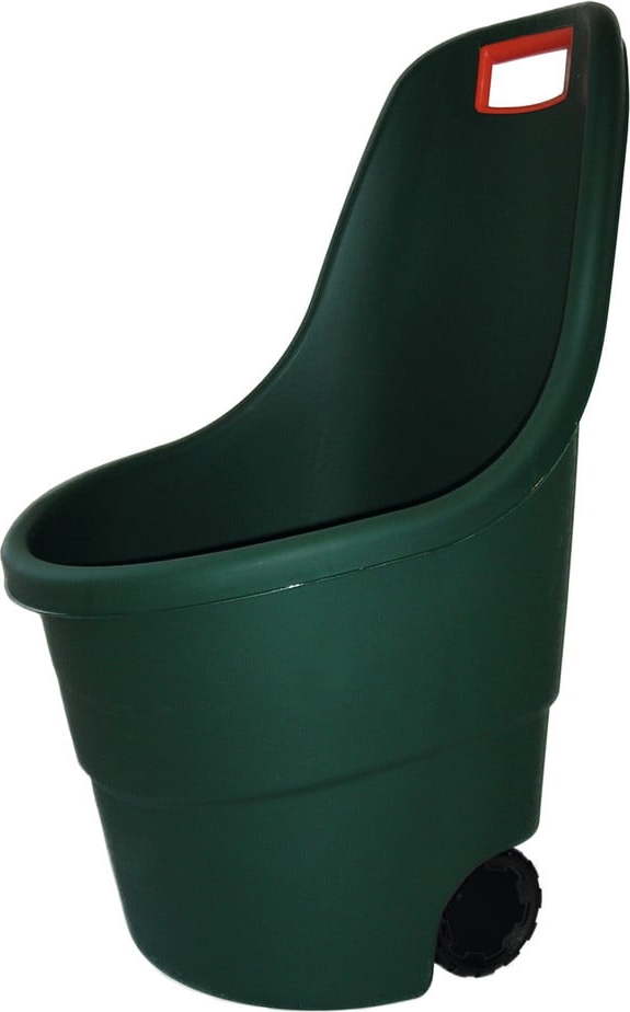 Tmavě zelený plastový zahradní koš Easy go – Keter Keter