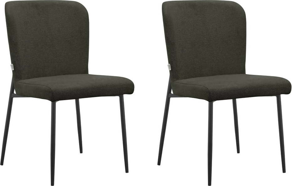 Tmavě šedé jídelní židle v sadě 2 ks Oita – Støraa Støraa
