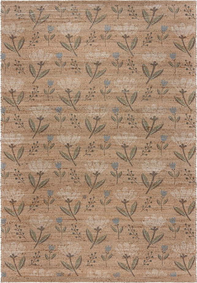 Ručně tkaný koberec s příměsí juty v přírodní barvě 80x150 cm Arriana – Flair Rugs Flair Rugs