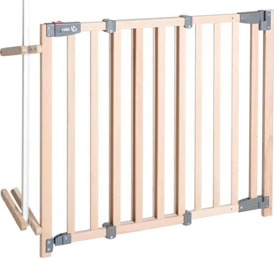 Zábrana do dveří z bukového dřeva v přírodní barvě – Roba Roba