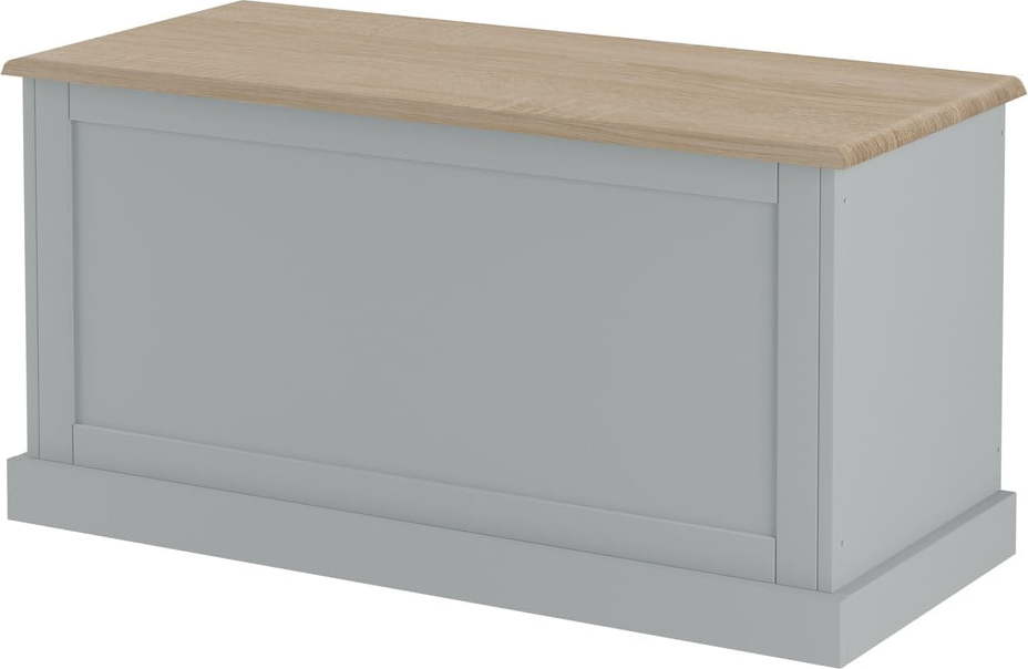 Šedá truhla 90x45 cm Binz – Støraa Støraa