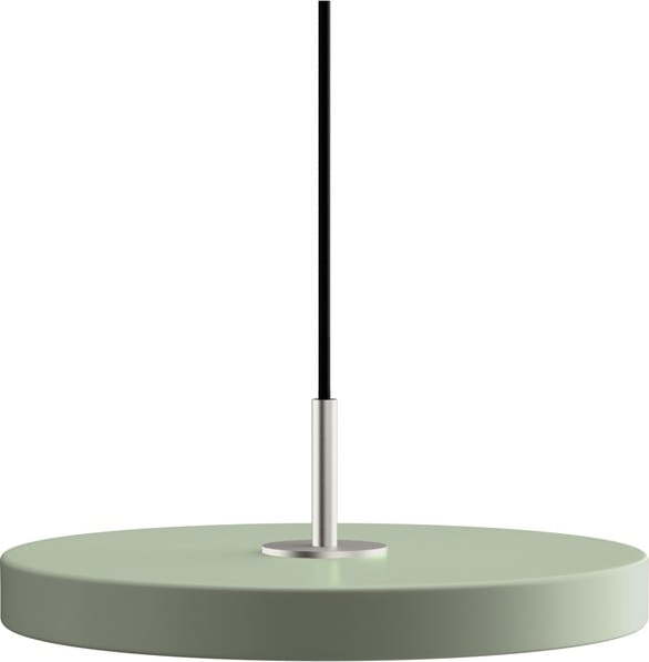 Světle zelené LED závěsné svítidlo s kovovým stínidlem ø 31 cm Asteria Mini – UMAGE UMAGE