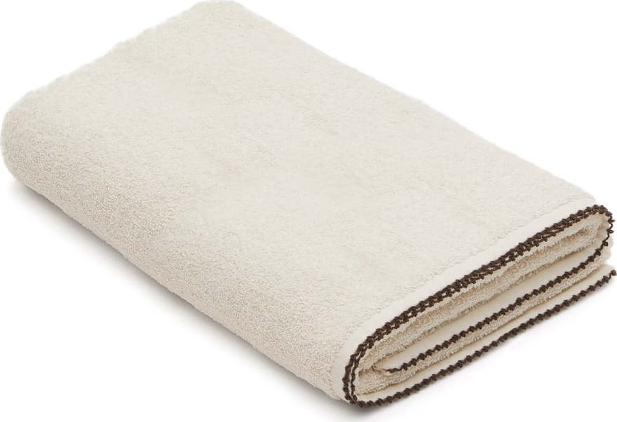 Béžová froté bavlněná osuška 90x150 cm Sinami – Kave Home Kave Home