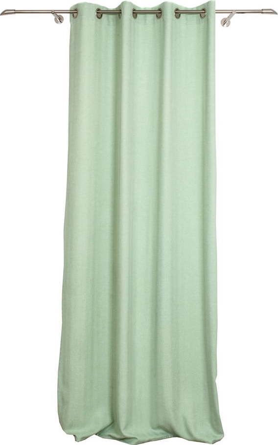 Zelený závěs 140x260 cm Britain – Mendola Fabrics Mendola Fabrics