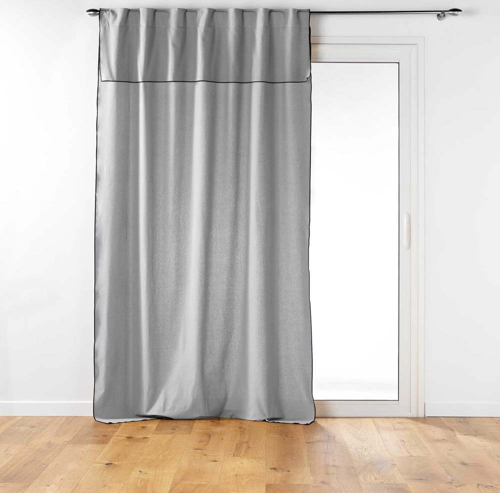 Světle šedý závěs 140x240 cm Mistraline – douceur d'intérieur Douceur d intérieur