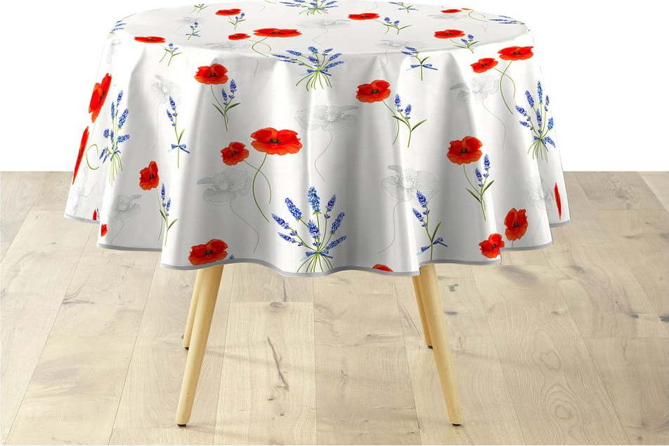 Omyvatelný ubrus ø 160 cm Sisteron – douceur d'intérieur Douceur d intérieur