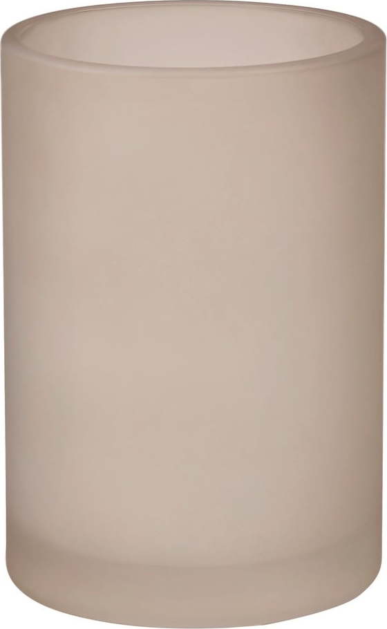 Béžový skleněný kelímek na zubní kartáčky Modest – Mette Ditmer Denmark Mette Ditmer Denmark