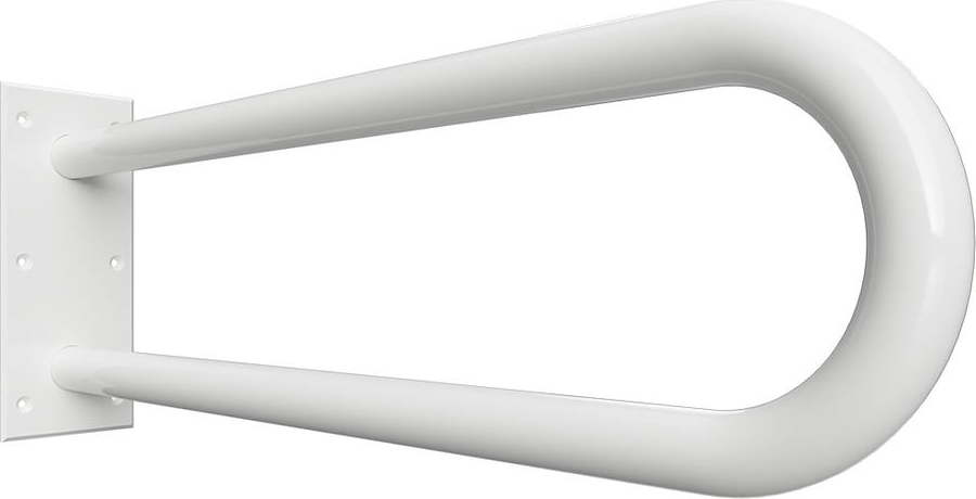 Nástěnné ocelové madlo do koupelny 62 cm Handicap U – Sapho Sapho