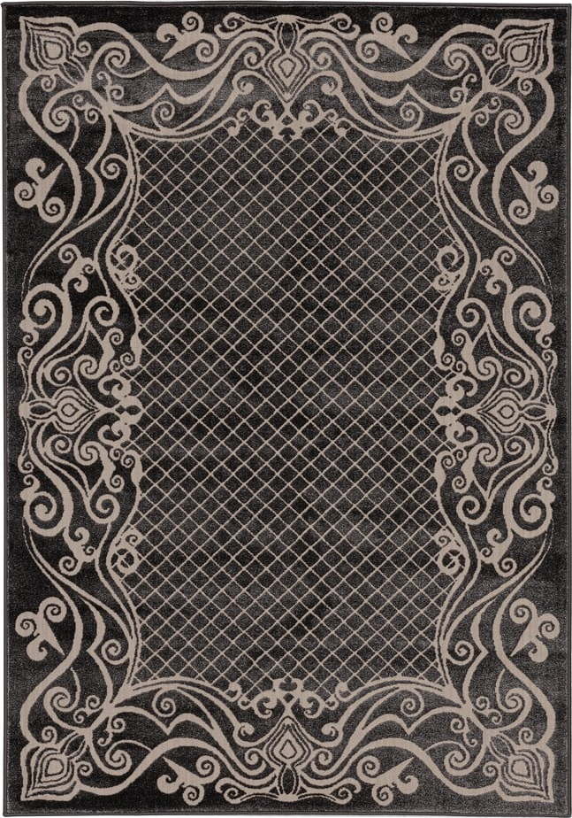 Tmavě šedý koberec 80x150 cm Soft – FD FD