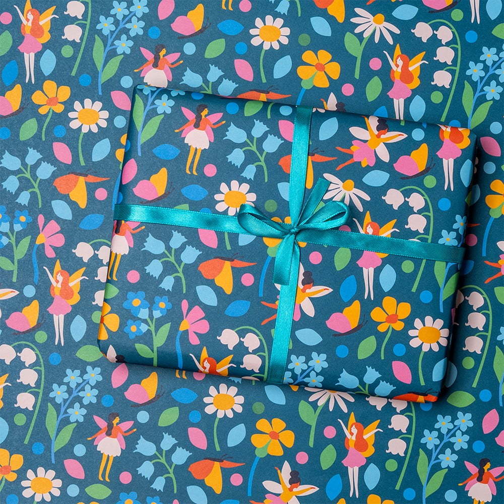 Balicí papíry v sadě 5 ks Fairies in the Garden – Rex London Rex London