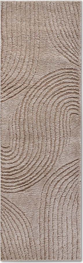 Béžový běhoun 80x240 cm Pigment Beige – Elle Decoration Elle Decoration