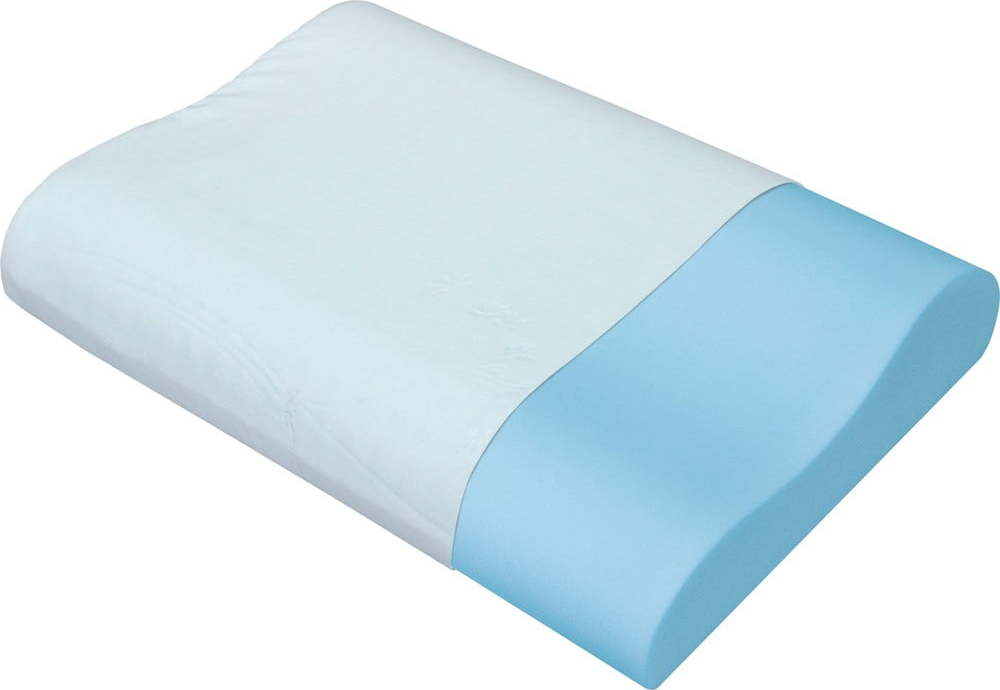 Anatomický polštář s výplní z paměťové pěny 60x39 cm Termopur – Materasso Materasso