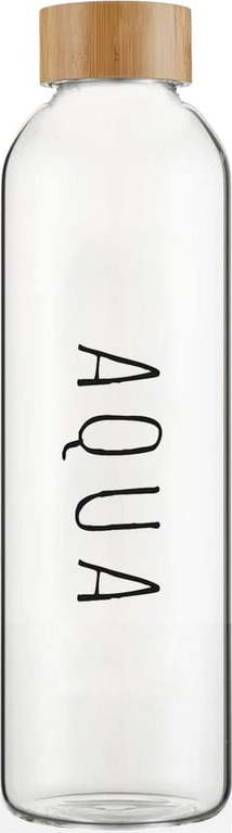 Skleněná lahev v přírodní barvě – Hermia Hermia