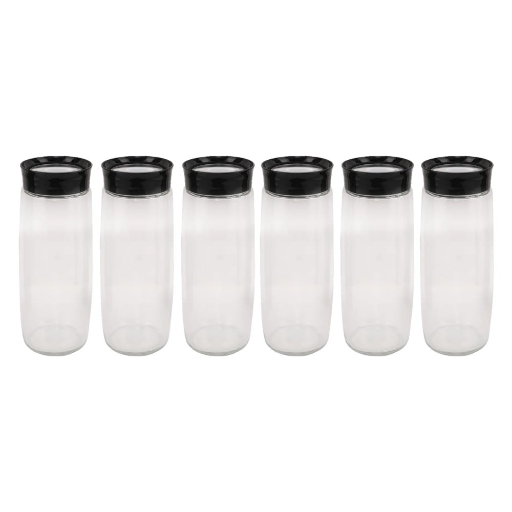 Skleněné dózy na potraviny v sadě 6 ks – Hermia Hermia