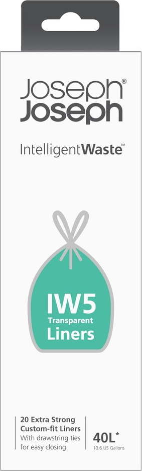 Pytle na odpadky 20 ks 40 l IW5 – Joseph Joseph Joseph joseph