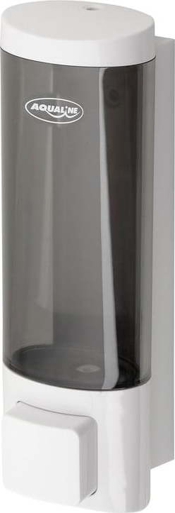 Bílý nástěnný plastový dávkovač mýdla 200 ml – Sapho Sapho