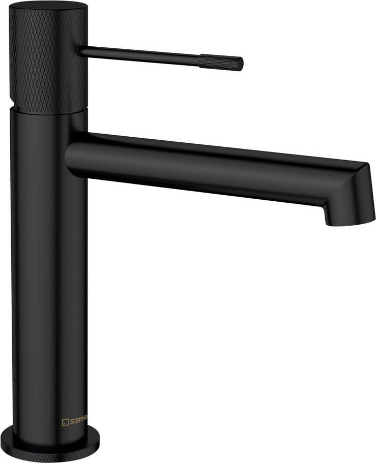 Matně černá stojánková umyvadlová baterie Solaris – Sapho Sapho