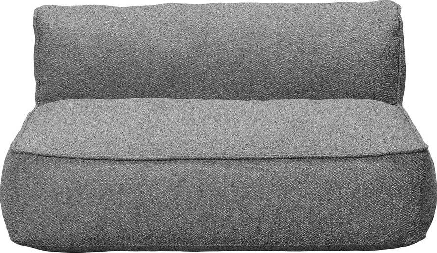 Šedý modul zahradní pohovky (středový díl) Grow – Blomus Blomus