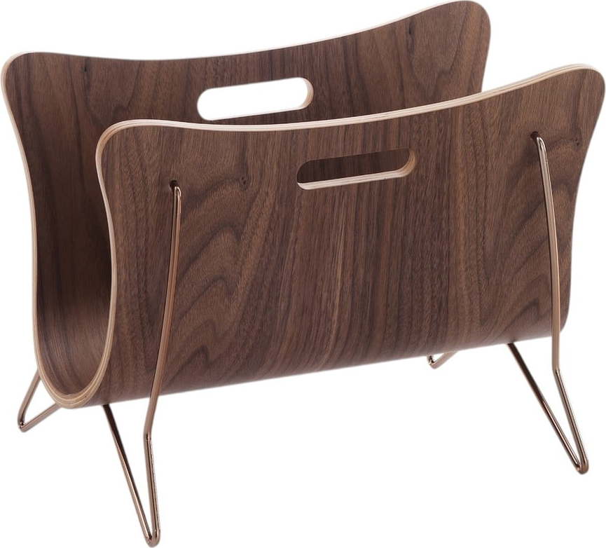 Dřevěný stojan na časopisy Galla – Tomasucci Tomasucci