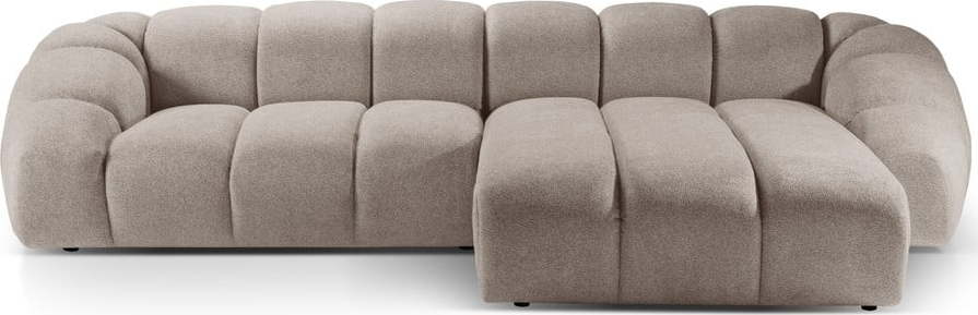 Béžová rohová pohovka (pravý roh) Diana – Micadoni Micadoni