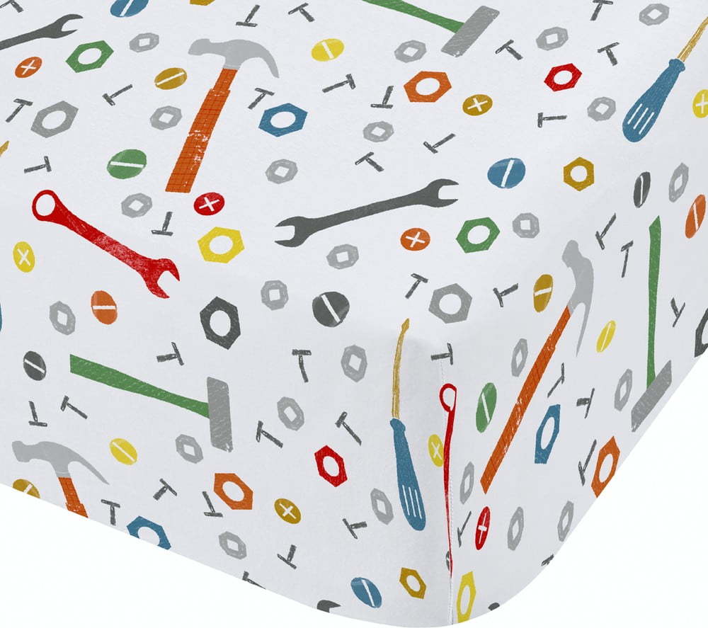 Napínací dětské prostěradlo na dvoulůžko 135x190 cm Digger Dreams – Catherine Lansfield Catherine Lansfield