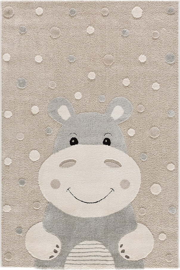 Béžový dětský koberec 120x170 cm Clown – Universal Universal