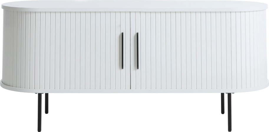 Bílý TV stolek 120x56x40 cm Nola – Unique Furniture Unique Furniture