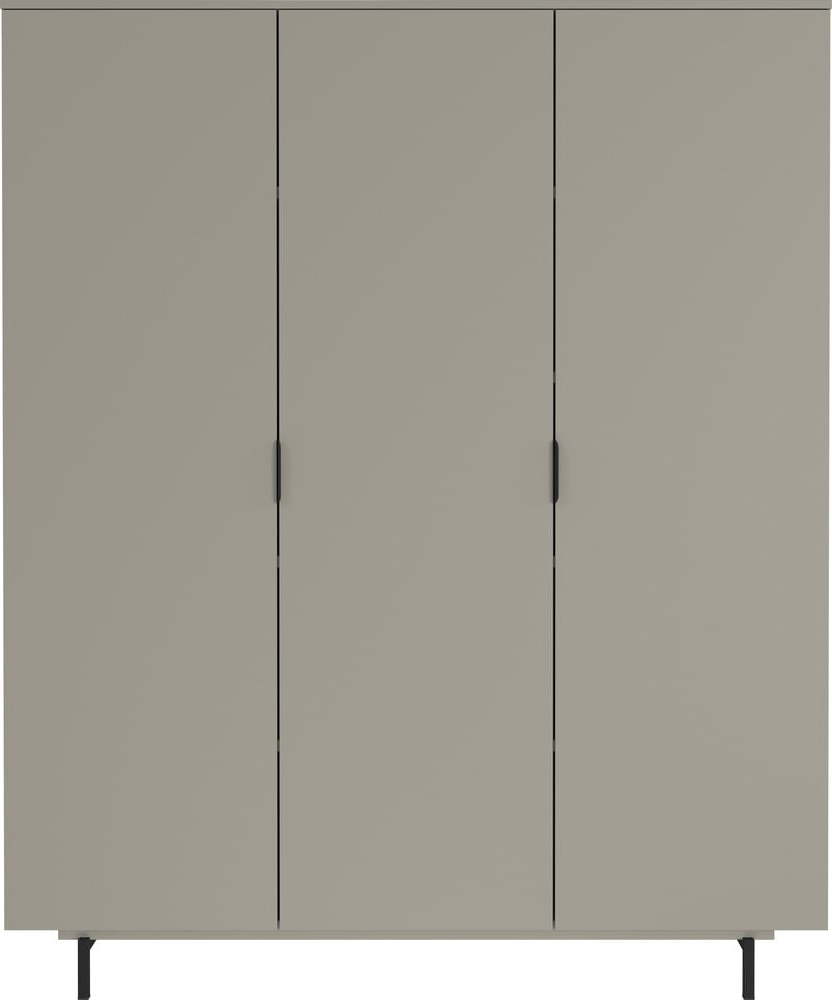 Šedá dětská šatní skříň 158x190x54 cm Tomino – Germania Germania