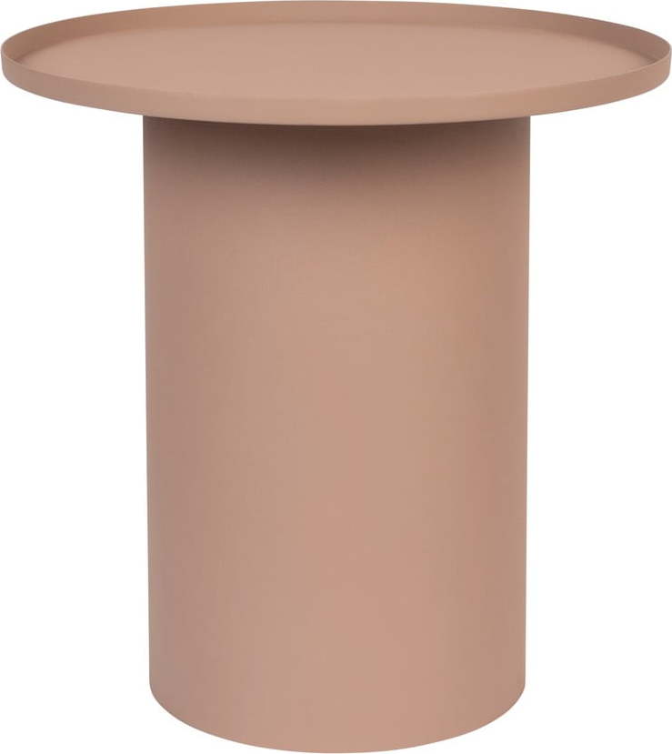 Kovový kulatý odkládací stolek ø 45