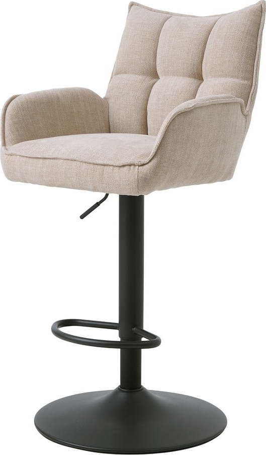 Krémové barové židle s nastavitelnou výškou v sadě 2 ks Marilla – Unique Furniture Unique Furniture