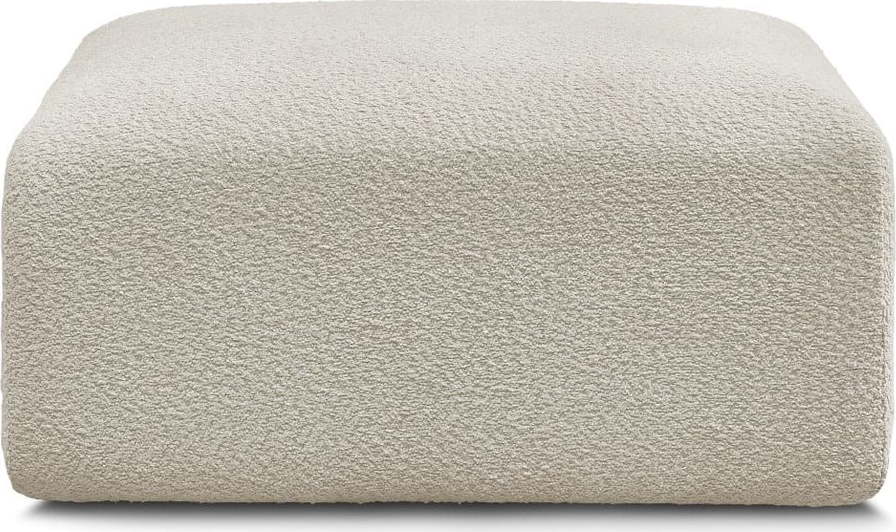 Béžová podnožka z textilie bouclé Tina – Bobochic Paris Bobochic Paris