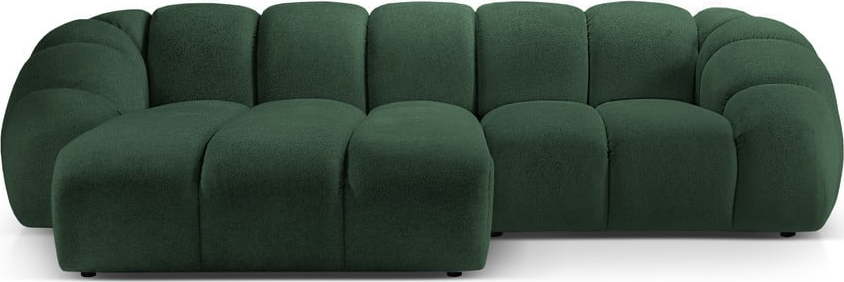 Zelená rohová pohovka (levý roh) Diana – Micadoni Micadoni