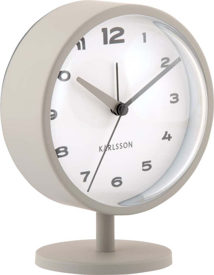 Budík ø 11 cm Brisk Dome – Karlsson Karlsson