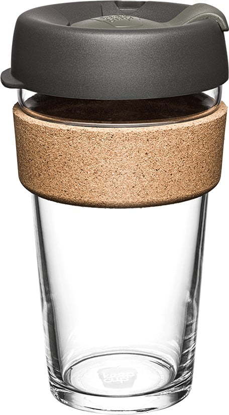 Černo-hnědý cestovní hrnek 454 ml Brew Cork Nitro L – KeepCup KeepCup