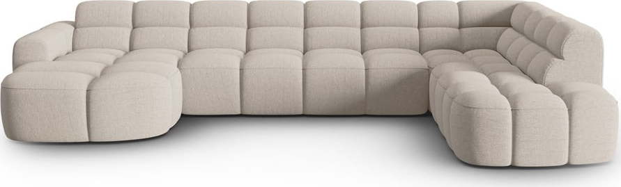 Béžová rohová pohovka Lisa – Micadoni Home Micadoni