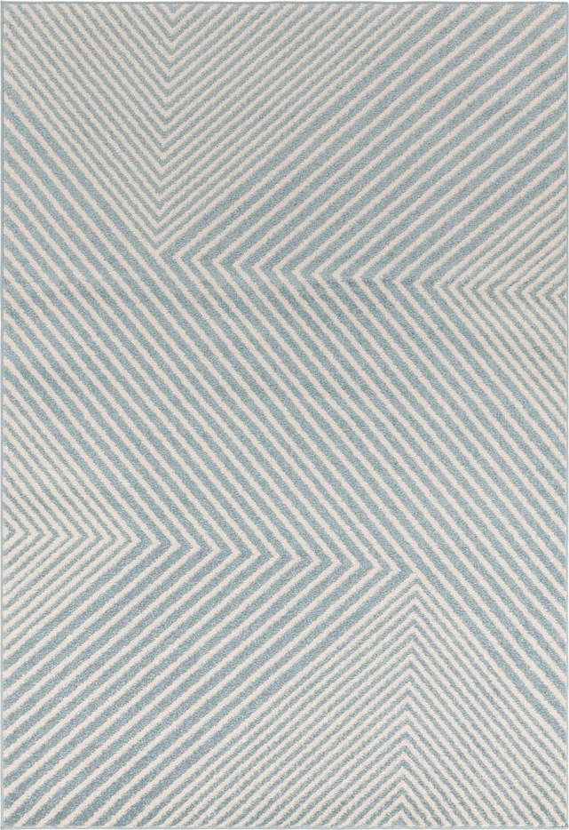 Šedo-modrý koberec 120x170 cm Muse Blue Cross – Asiatic Carpets Asiatic Carpets