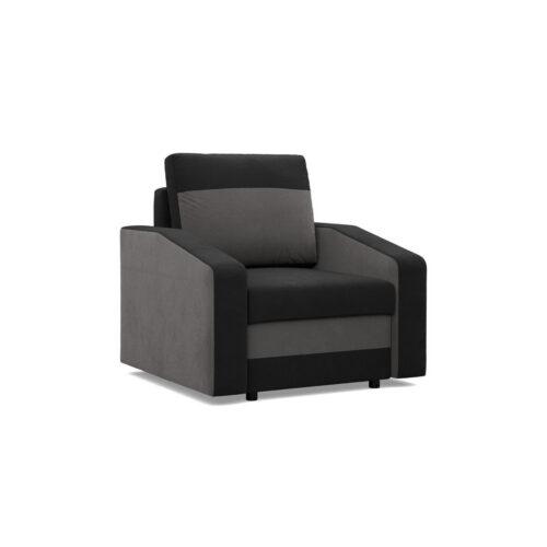 Křeslo HEWLET model 3 Černá/bílá SG-nábytek