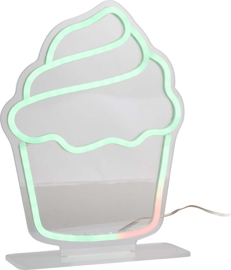 LED neonová světelná dekorace 5 W Colour Changing Cupcake – Leitmotiv Leitmotiv