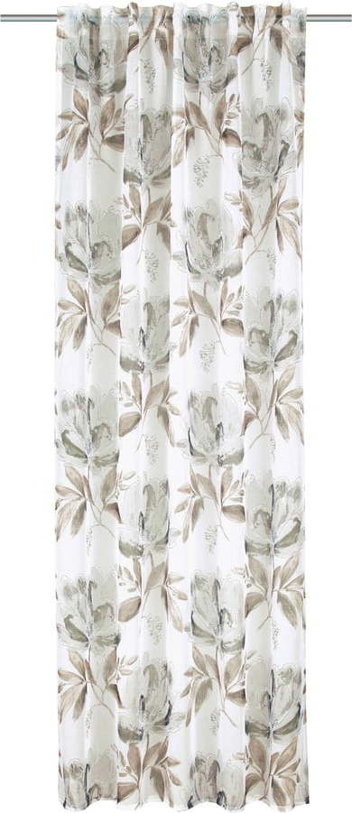 Bílo-hnědý závěs 135x245 cm – Sehlbach Sehlbach