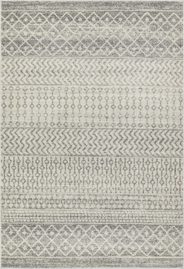 Šedo-béžový koberec 200x290 cm Nova Aztec Grey – Asiatic Carpets Asiatic Carpets