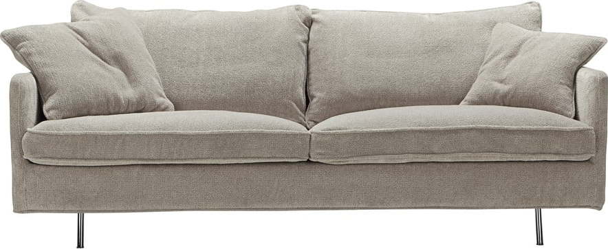 Světle šedá pohovka 216 cm Julia – Sits Sits