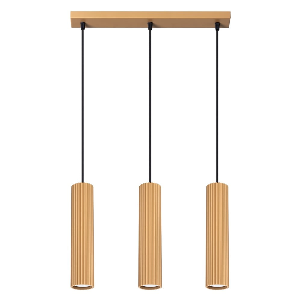 Závěsné svítidlo ve zlaté barvě Gleam – Nice Lamps Nice Lamps