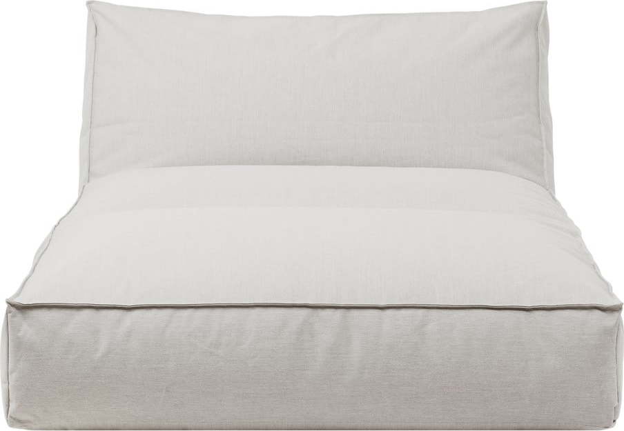 Světle šedé zahradní lehátko Blomus Cloud