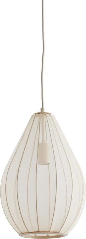 Béžové závěsné svítidlo se skleněným stínidlem ø 28 cm Itela – Light & Living Light & Living