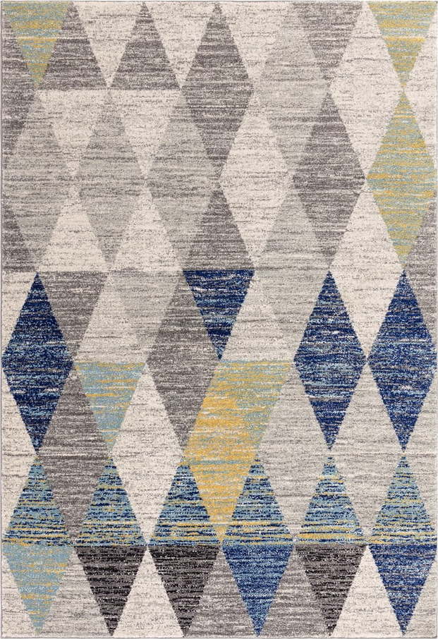 Modrý koberec 200x290 cm Muse Harlequin Blue – Asiatic Carpets Asiatic Carpets